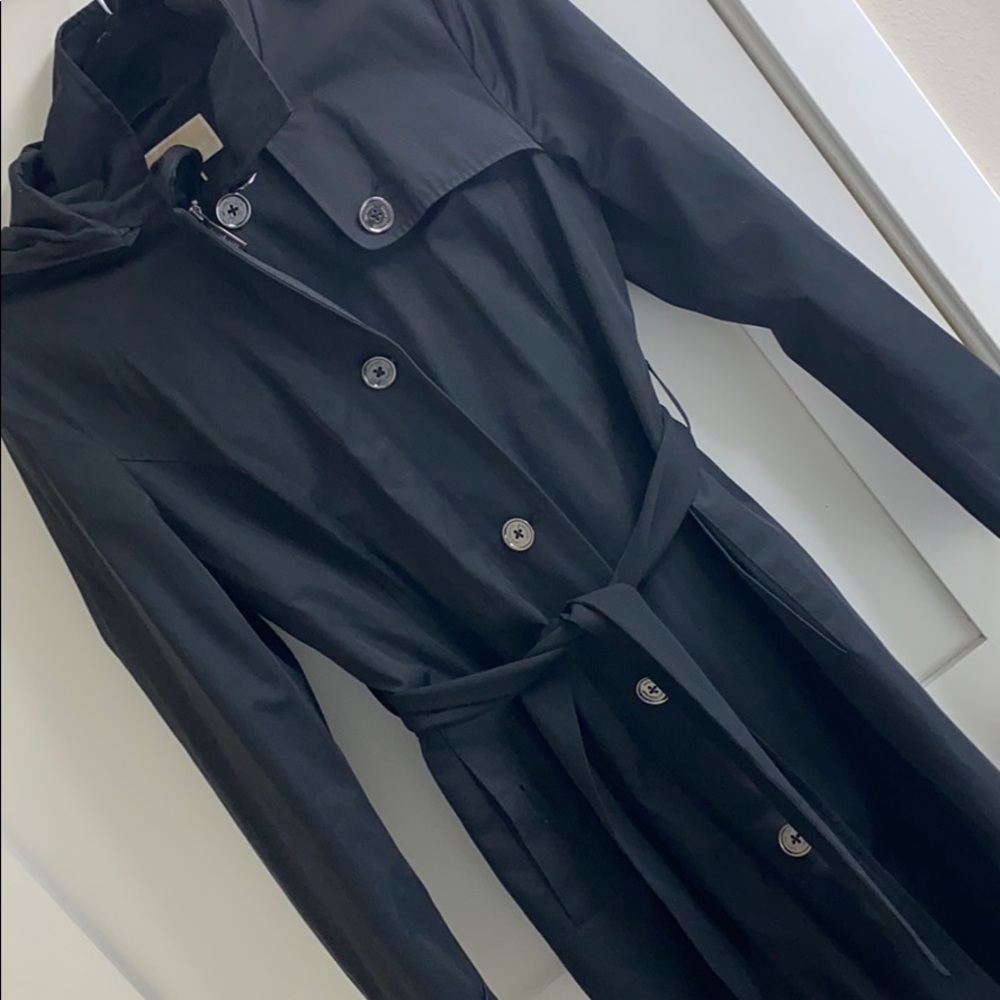 Women’s Black Michael Kors Trenchcoat - Size Small